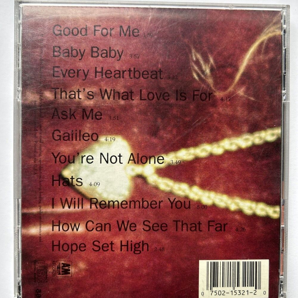 Amy Grant Heart in Motion CD Compact Disc - Picture 3 of 3